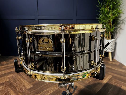 Pearl ‘Steve Ferrone Signature’ Brass Shell 14” x 6.5” Snare Drum #LD2