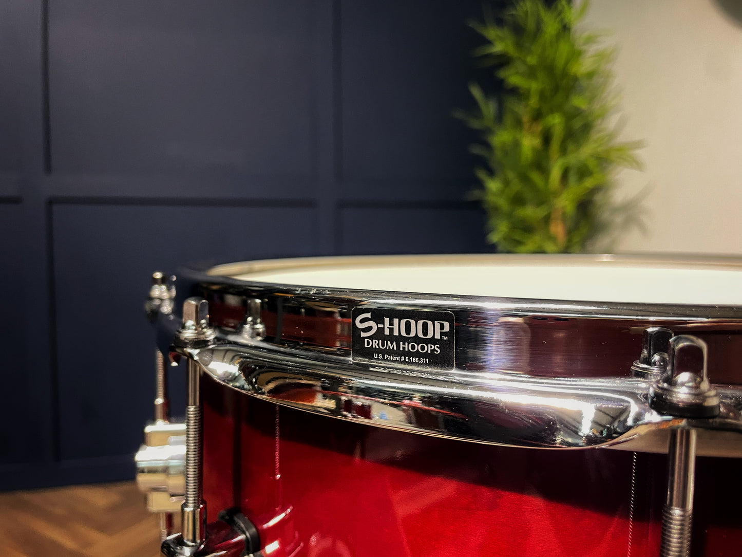 DW Performance Maple Shell 14” x 6.5” Snare Drum / Cherry #JV100