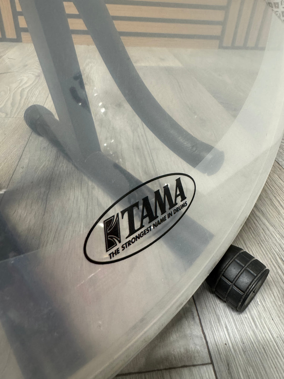 TAMA Bass 22" Drum Heads (Pair) / Black & Clear #VJ17