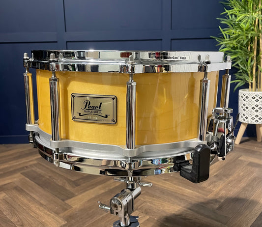 Pearl Maple Free Floating 14” x 6” Snare Drum / 90’s #MH38