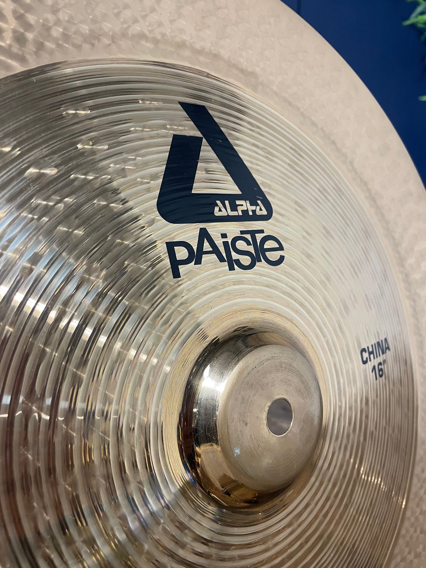 Paiste Alpha 16”/40cm China Cymbal / Drum Accessory #LW3