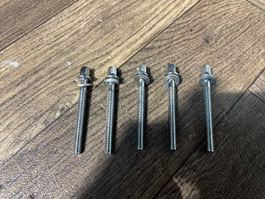 Gretsch Drum Tension Rods 59mm Screws Tom Hardware Accessory Spares x5 #LD97