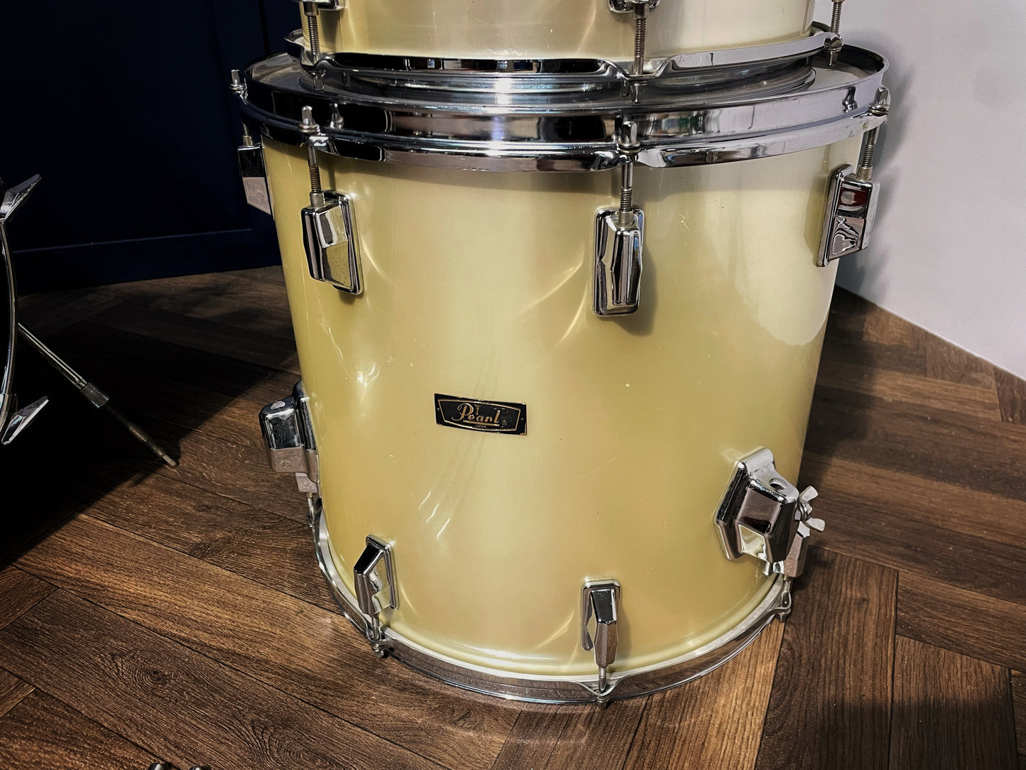Pearl Wood Fibreglass 70's Shell Pack Drum Kit / 22" 16" 13" 12" #IZ
