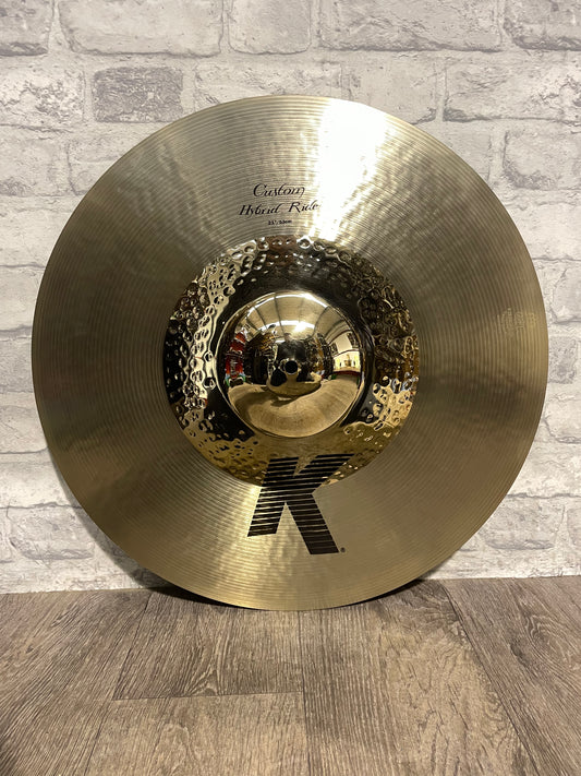 Zildjian K Custom Hybrid Ride Cymbal 21”/53cm / Drum Accessory #JK6