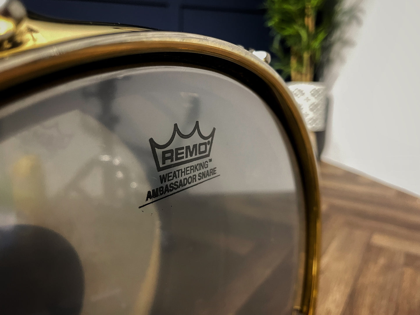 Pearl ‘Steve Ferrone Signature’ Brass Shell 14” x 6.5” Snare Drum #LD2