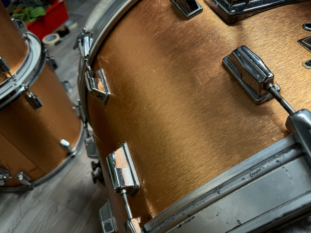 Pearl Wood-Fiberglass Drum Kit 3-Piece Shell Pack / 24" 18" 14" #VR