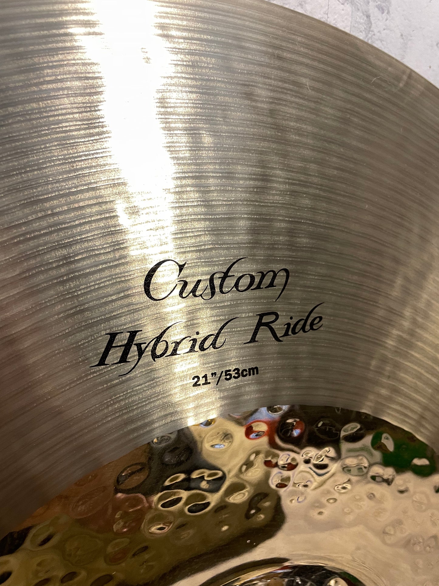 Zildjian K Custom Hybrid Ride Cymbal 21”/53cm / Drum Accessory #JK6