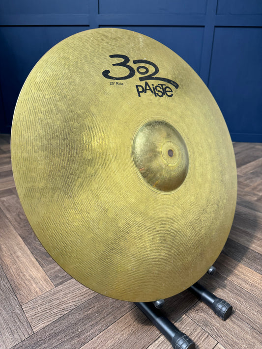Paiste 302 Plus 20" Ride Cymbal / Drum Accessory #LG33