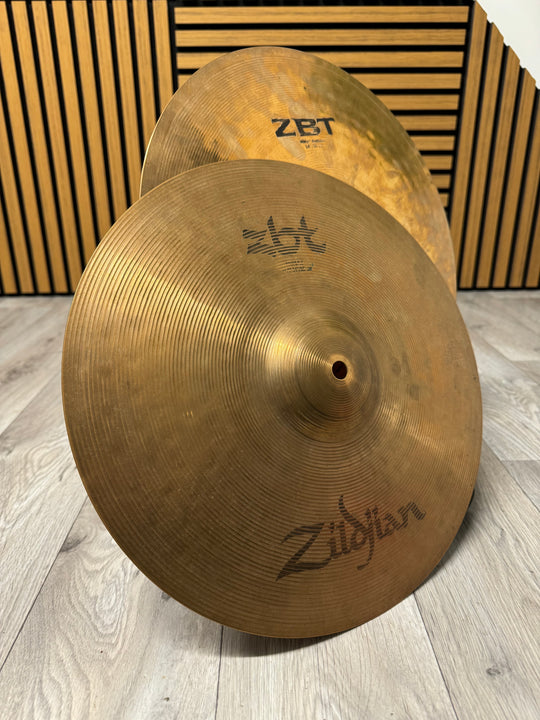 Zildjian ZBT Hi Hats 14”/35cm Cymbals (Pair) #VJ13