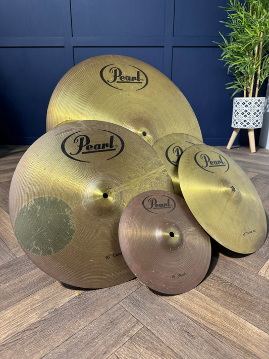 Pearl Cymbal Set / 20" 16" 14" 10" / Drum Accessory #NV57