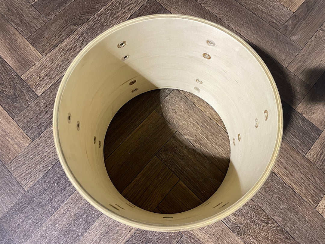 TAMA Rockstar Tom Drum Shell 12”x10” Bare Wood Project / Upcycle
