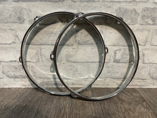 Gretsch Tom Drum 10” 6 Lug Hoops Rims Hardware Tension #IR8