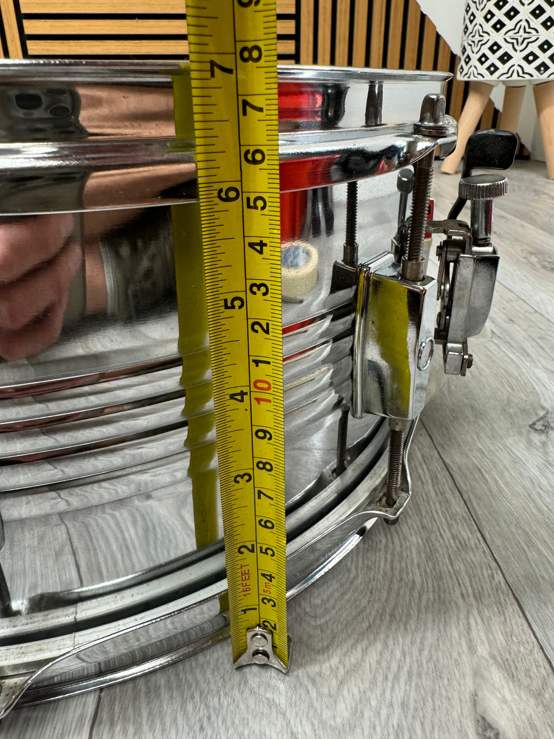 Peavey 14” x 6.5” Snare Drum / Steel Shell / 8-Lug / Hardware #OI20