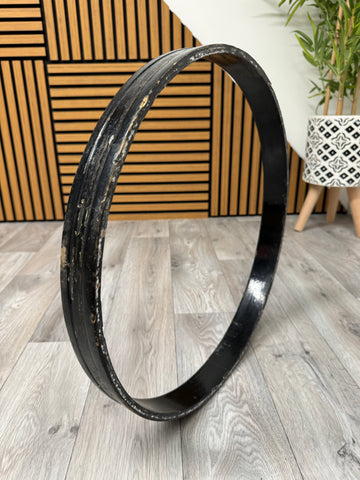 Bass Drum 18” Wooden Hoop Rim Hardware / Black #OI21
