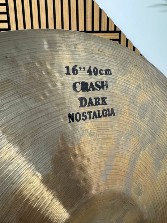 Istanbul Dark Nostalgia Crash 16"/40cm Cymbal / Accessory #VA2