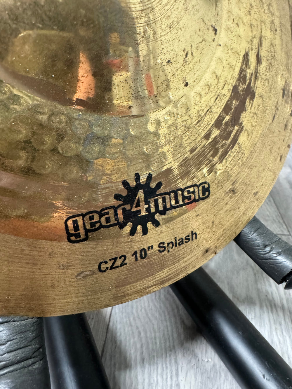 G4M CZ2 Splash 10”/25cm Splash Cymbal / Drum Accessory #VA5