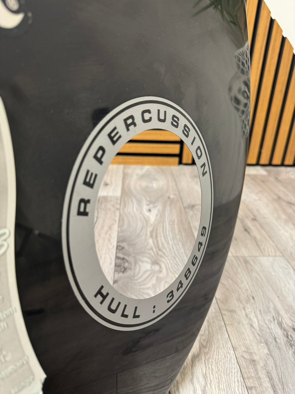 Pearl Resonant Bass 22" Drum Head / Black #VT57