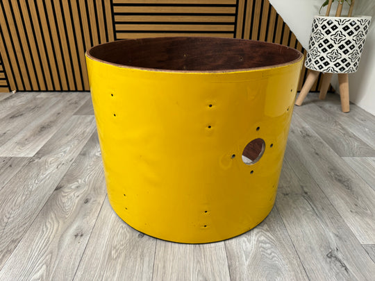 Vintage Bass Drum Shell 18”x14” Bare Wood Project #OI29