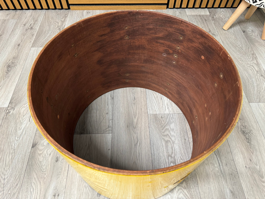 Vintage Bass Drum Shell 18”x14” Bare Wood Project #OI29