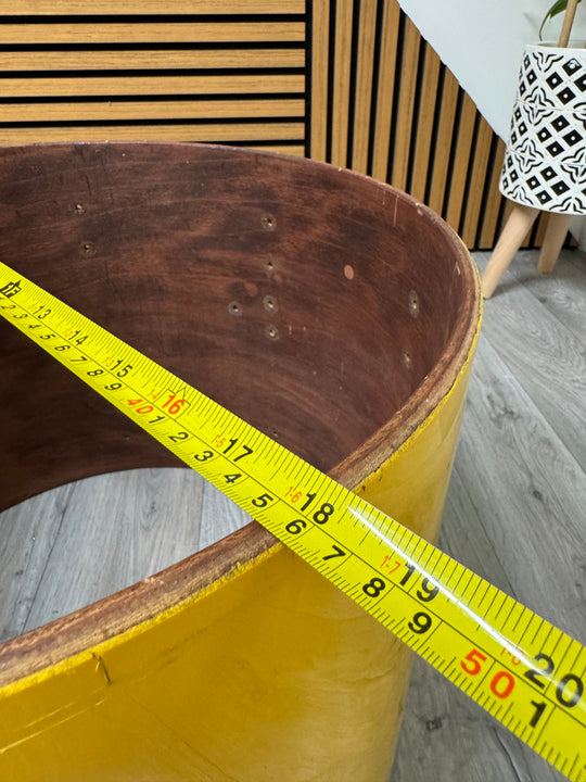 Vintage Bass Drum Shell 18”x14” Bare Wood Project #OI29