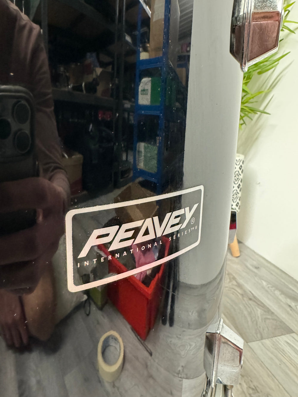 Peavey 16” x 15” Floor Tom Drum with Legs / Black #OI34