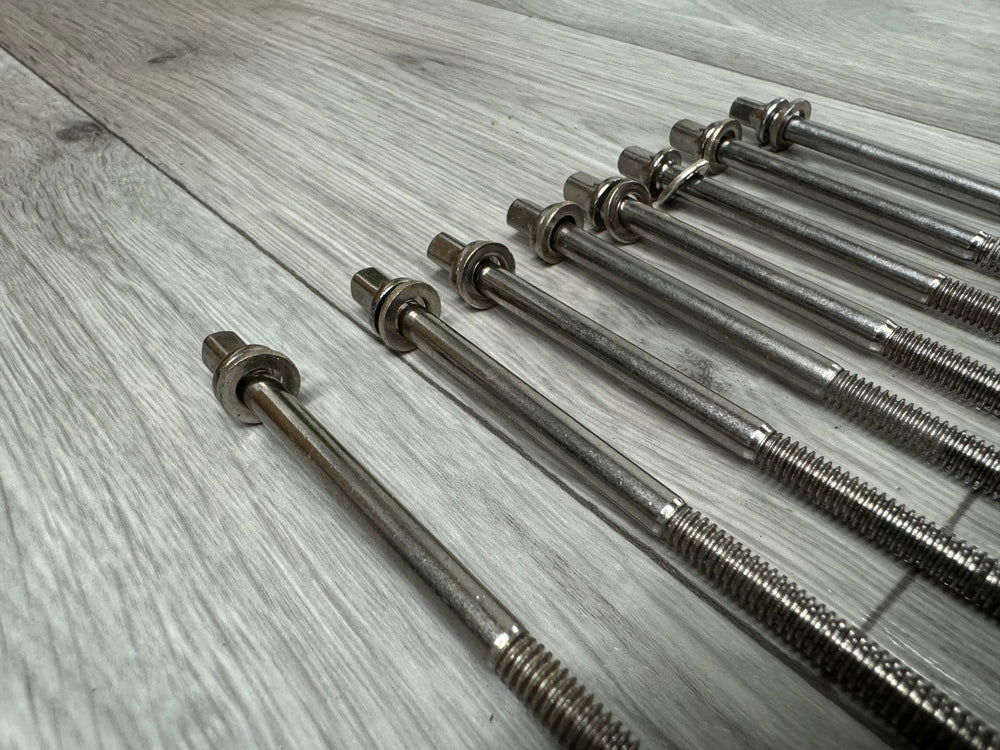TAMA Bass Drum Tension Rods 95mm Screws Tom Hardware x8 #OI37