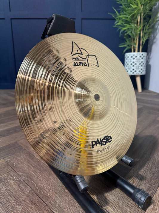 Paiste Alpha Splash 12”/30cm Splash Cymbal / Drum Accessory #NW3