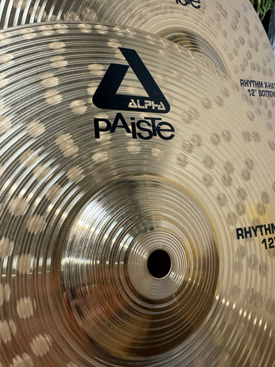 Paiste Alpha Rhythm X-Hats Hi Hats 12”/30cm Cymbals (Pair) #NW4