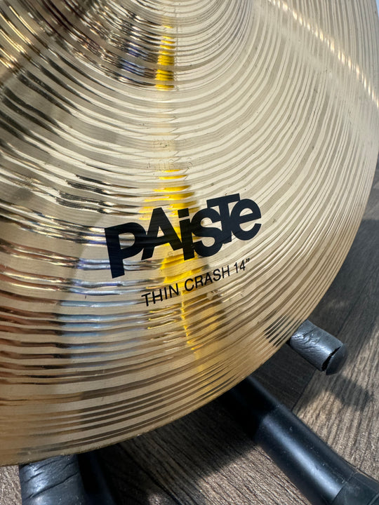 Paiste Alpha Thin Crash Cymbal 14”/35cm / Drum Accessory #NW5