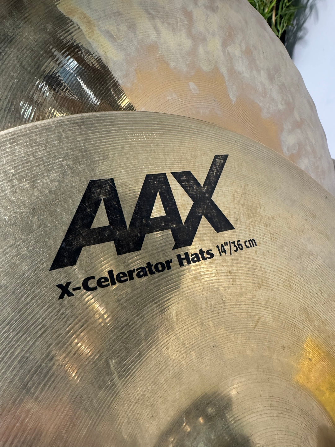 Sabian AAX X-Celerator Hats 14”/36cm Hi Hat Cymbals (Pair) #NW7