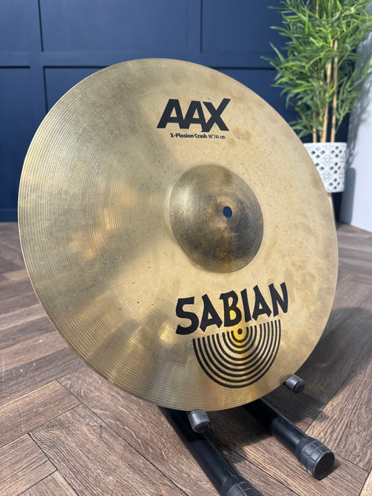 Sabian AAX X-Plosion Crash 16"/41cm Cymbal / Accessory #NW8