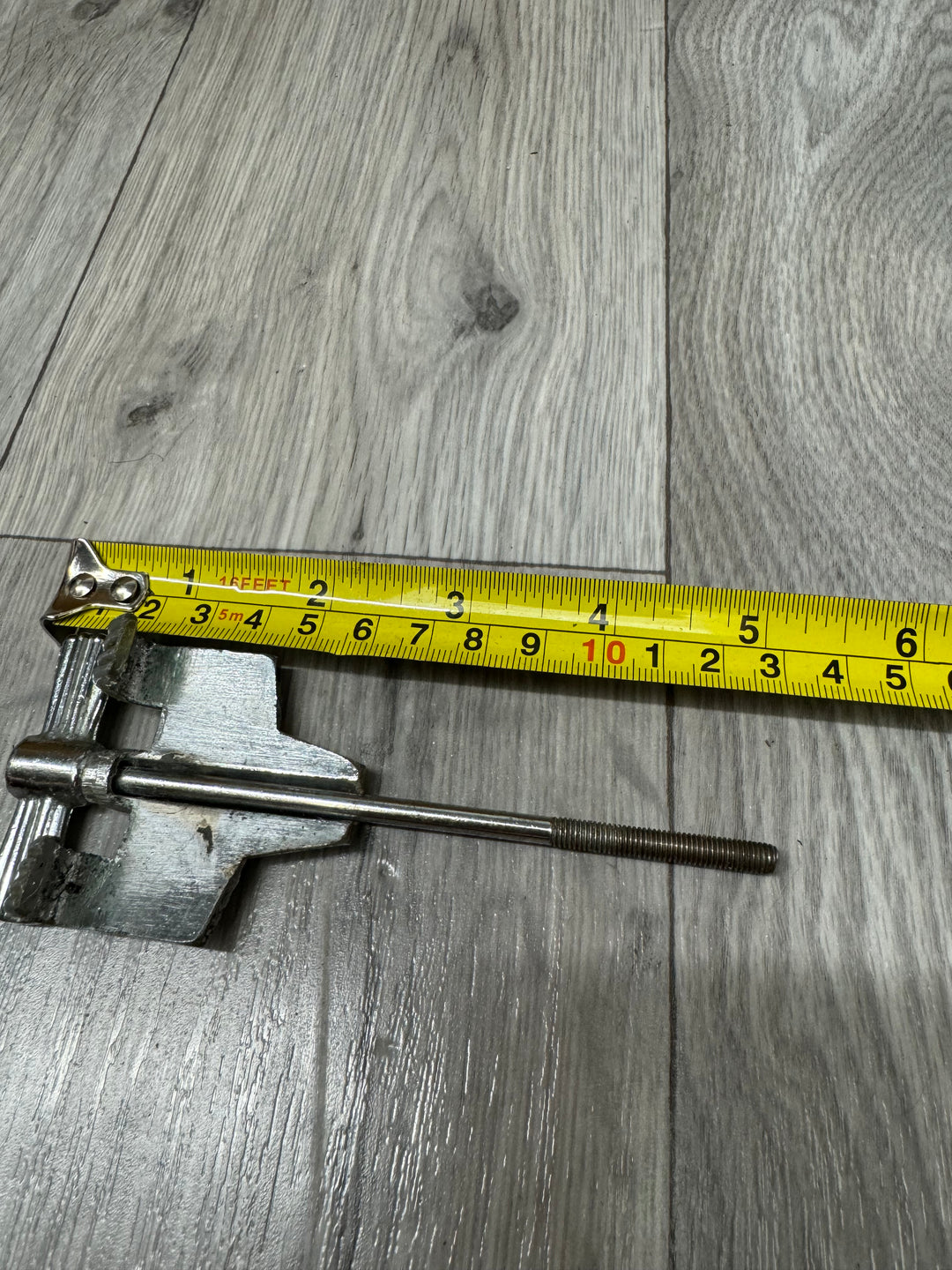 Vintage Bass Drum Tension Rods & Claws Hardware x8 #OI45