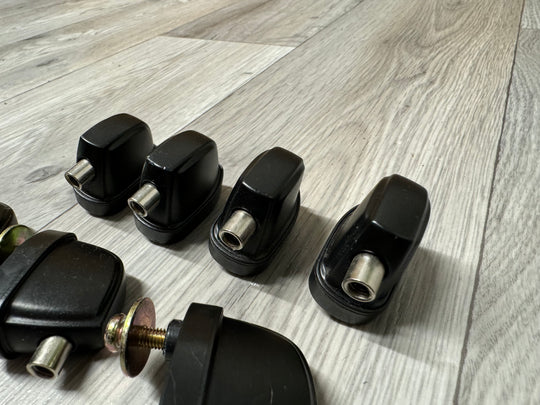 Mapex Horizon Bass Drum Lugs 25mm Hardware Set Of 8 / Black #VA29