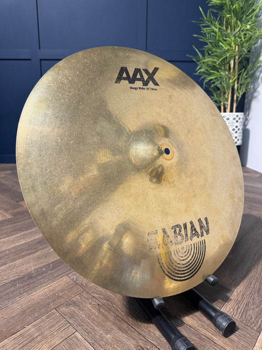 Sabian AAX Stage Ride 20”/51cm Ride Cymbal #NW13
