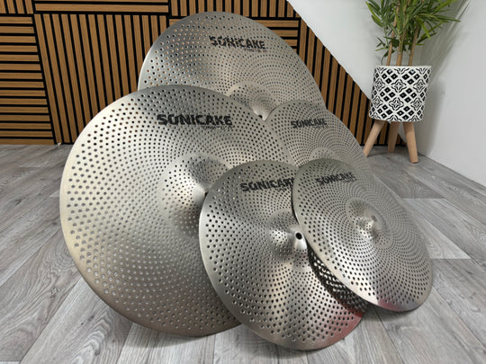Sonicake Silent Cymbal Set / 20" 18" 16" 14" / Drum Accessory #OI49