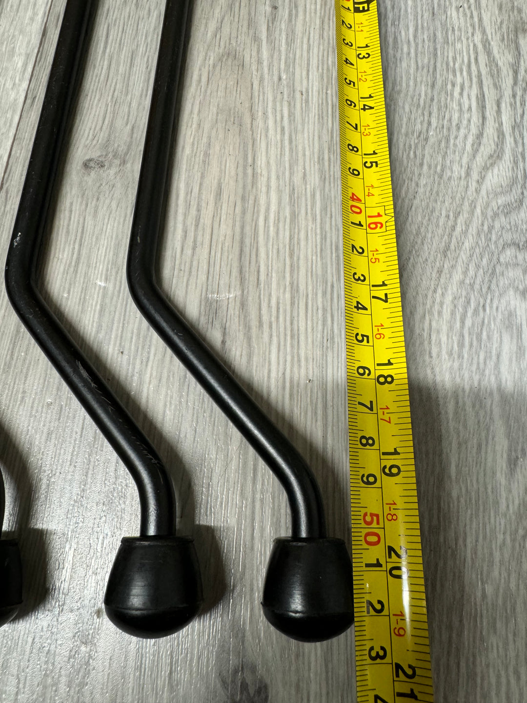 Mapex Floor Tom Drum Leg Stands Spares / Hardware x3 / Black #OV30