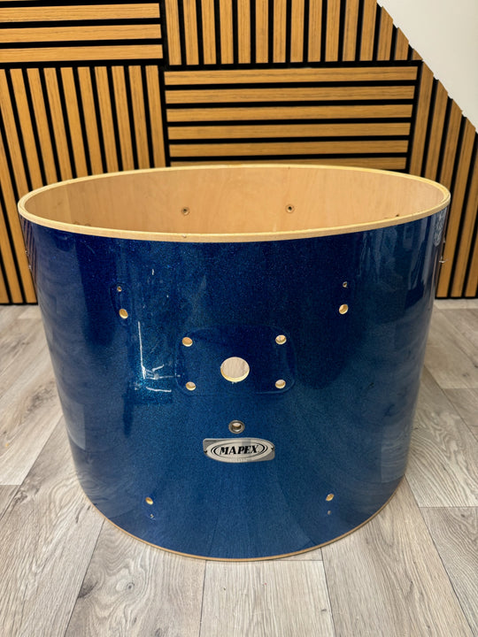 Mapex QR Series Bass Drum Shell 22”x16” Bare Wood Project #VX55