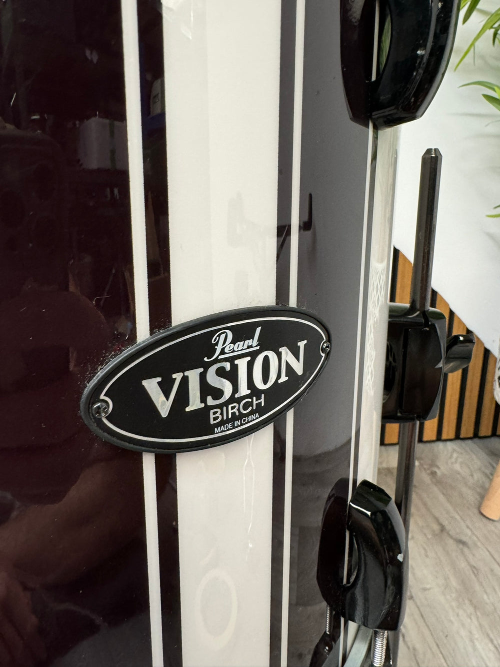 Pearl Vision Birch 14”x12” Floor Tom Drum / Hardware #WN12