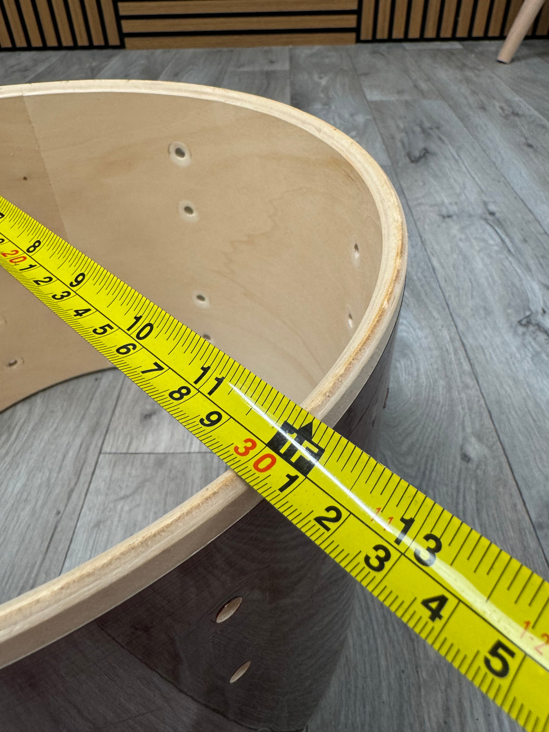 TAMA Imperialstar 12”x9” Tom Drum Bare Wood Project / Upcycle #OI52