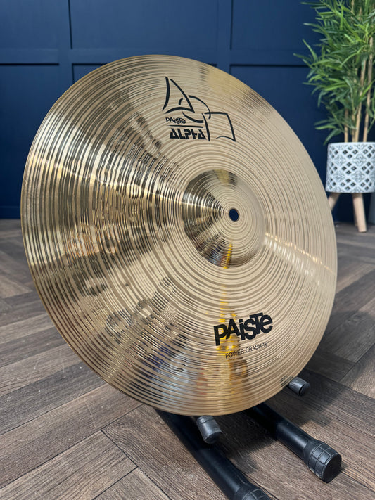 Paiste Alpha Power Crash Cymbal 16”/40cm / Drum Accessory #NW18