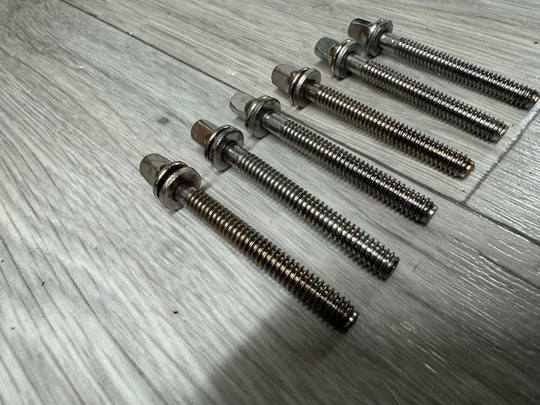 Mapex Drum Tension Rods 53mm Screws Tom Spares x6 #VA39