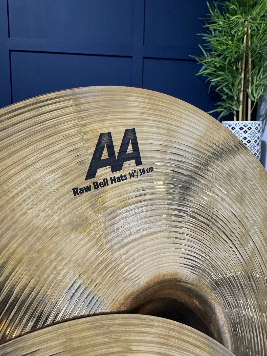 Sabian AA Raw Bell Hats 14”/36cm Hi Hat Cymbals (Pair) #GY3