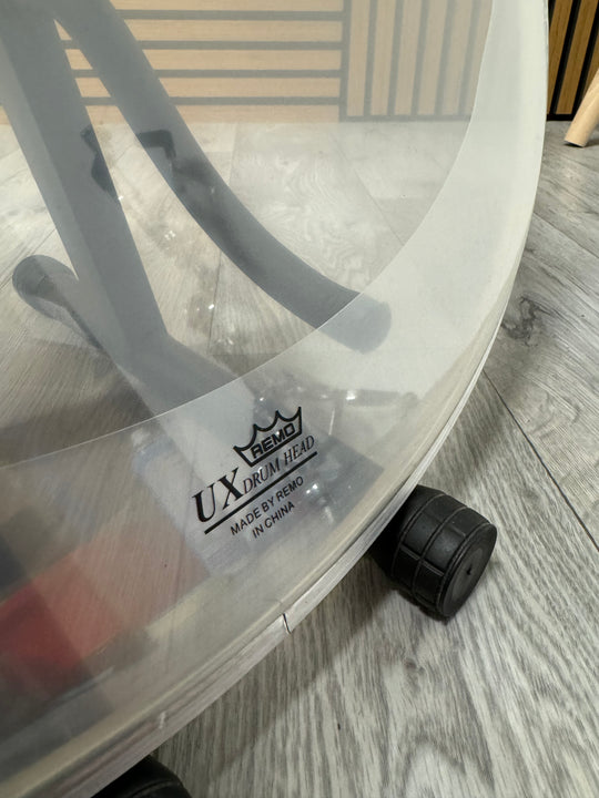 Mapex by Remo Bass 22" Drum Heads (Pair) / White & Clear #VA42