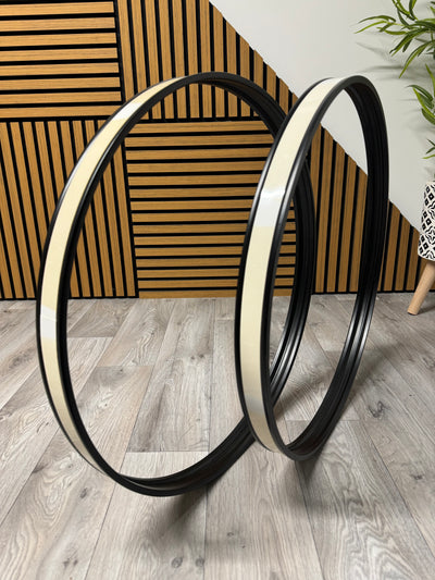 Mapex Horizon Bass Drum 22” Metal Hoops Rims Hardware / Black #VA43