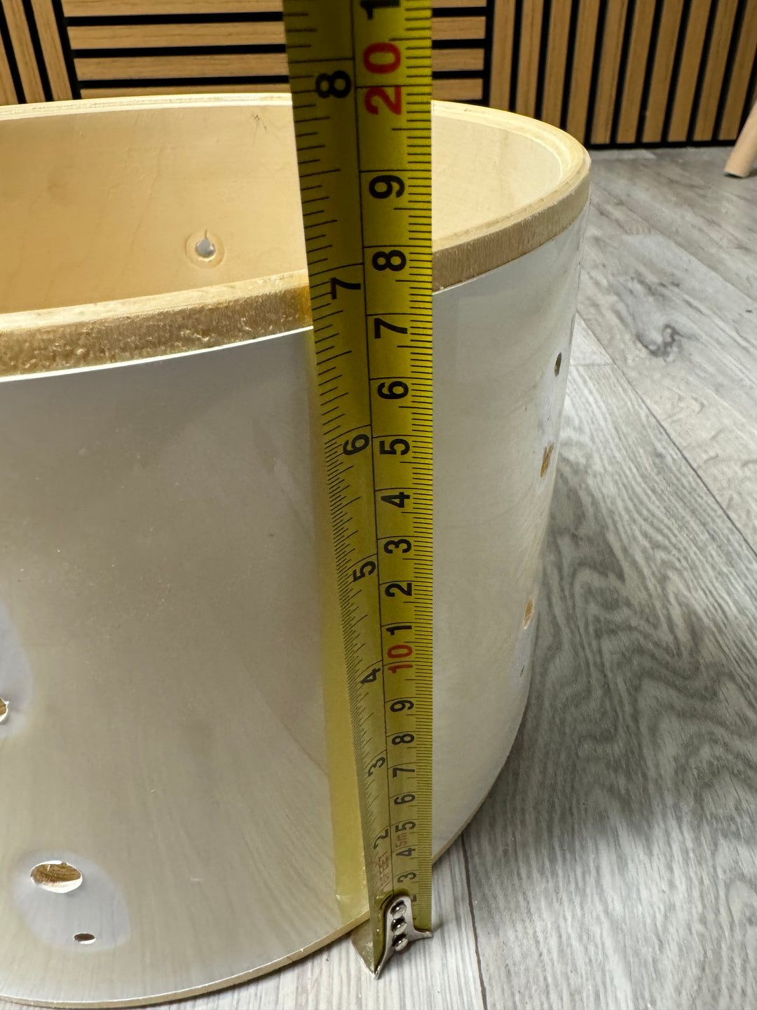 Mapex Horizon 10”x7” Rack Tom Drum Bare Wood Project / Upcycle #VA44