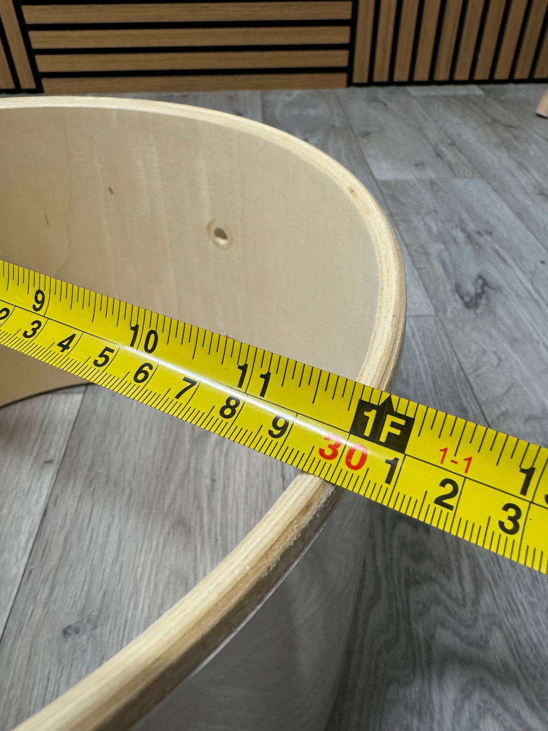 Mapex Horizon 12”x8” Rack Tom Drum Bare Wood Project / Upcycle #VA44