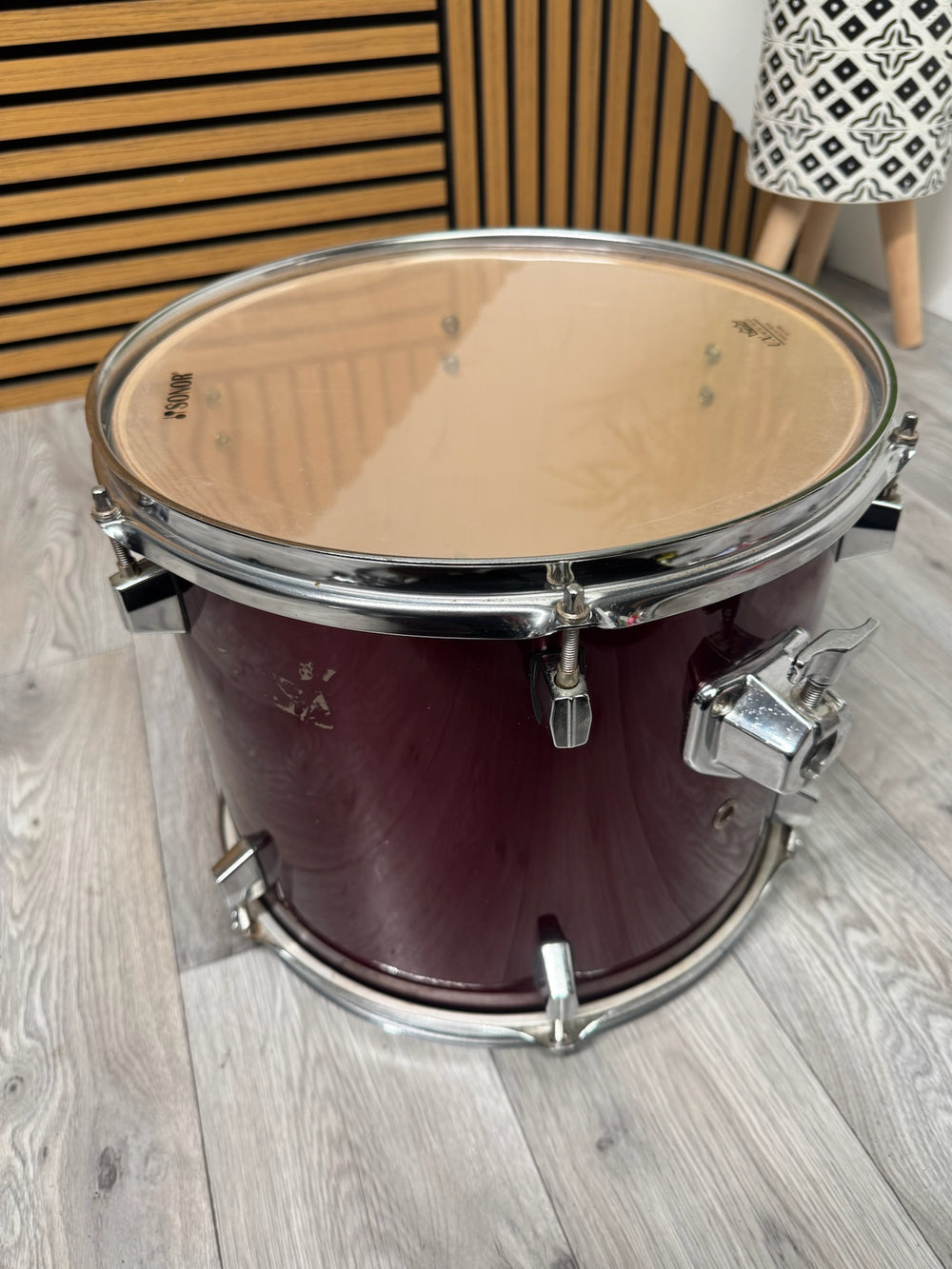 Session Pro 13"x 11" Rack Tom Drum / Drum Hardware / Red #OE48
