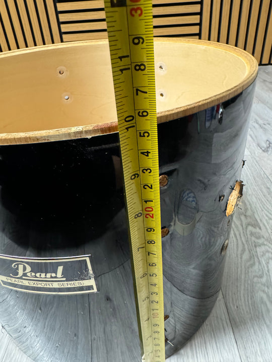 Pearl Export Tom Drum Shell 12”x10” Bare Wood Project #VA51