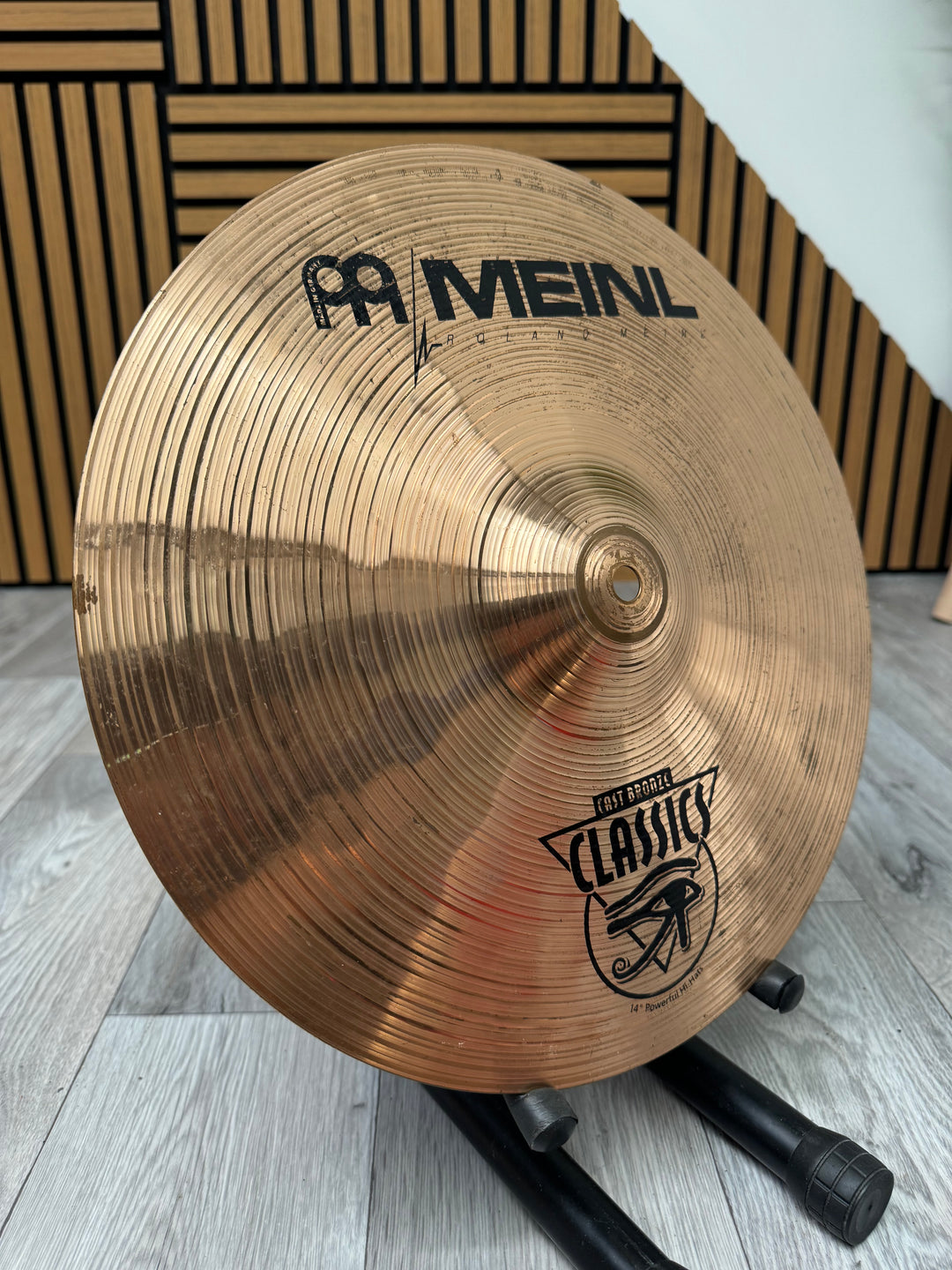 Meinl Classics Powerful Hi Hats 14”/36cm Hi Hat Cymbals (Pair) #OJ1