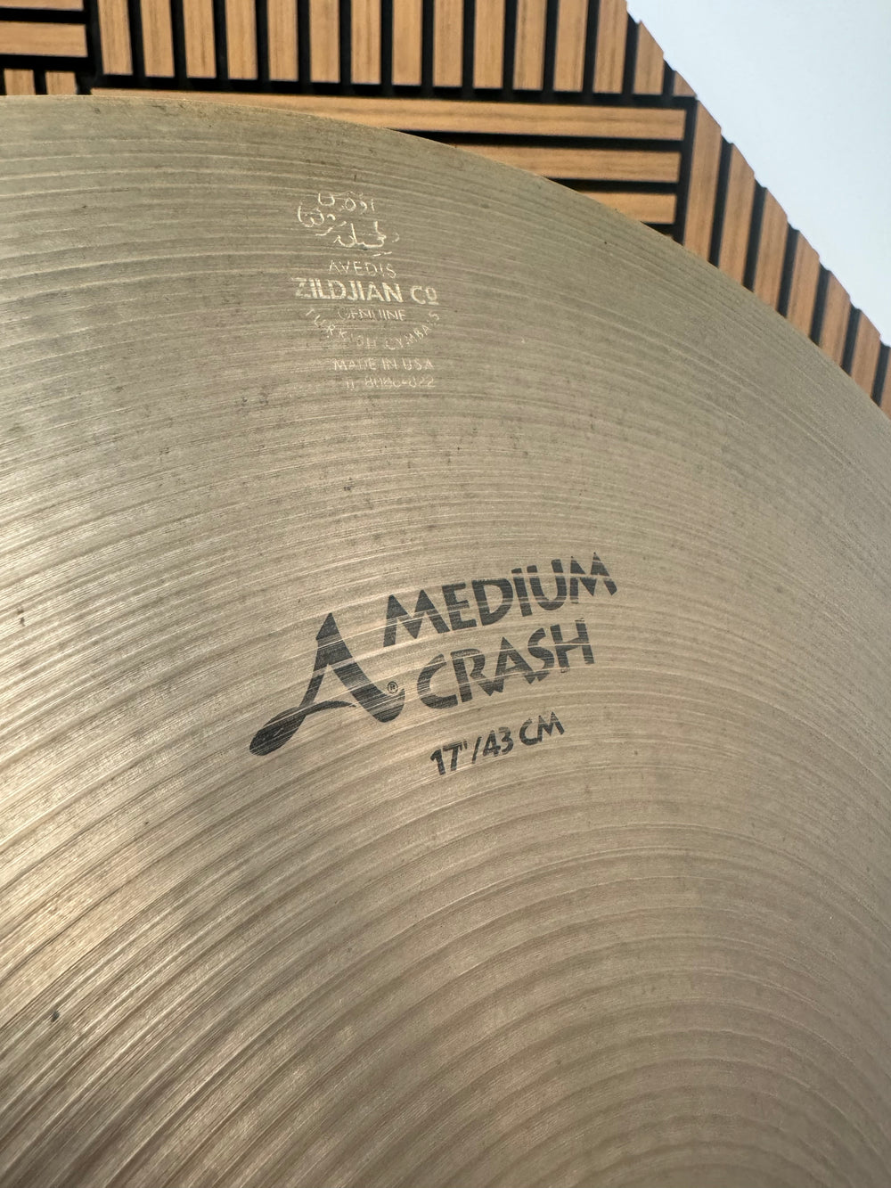 Zildjian Avedis A Medium Crash 17"/43cm Cymbal / Accessory #OJ3